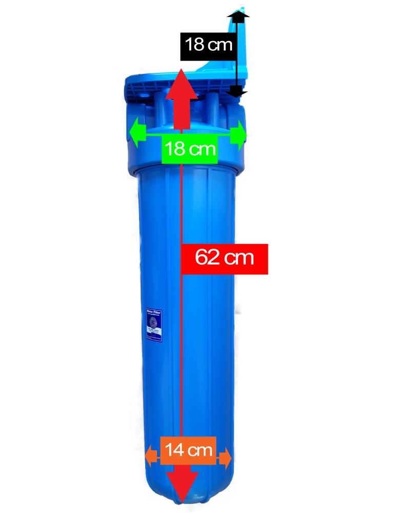 Standaard hele huis waterfilter op hoofdleiding