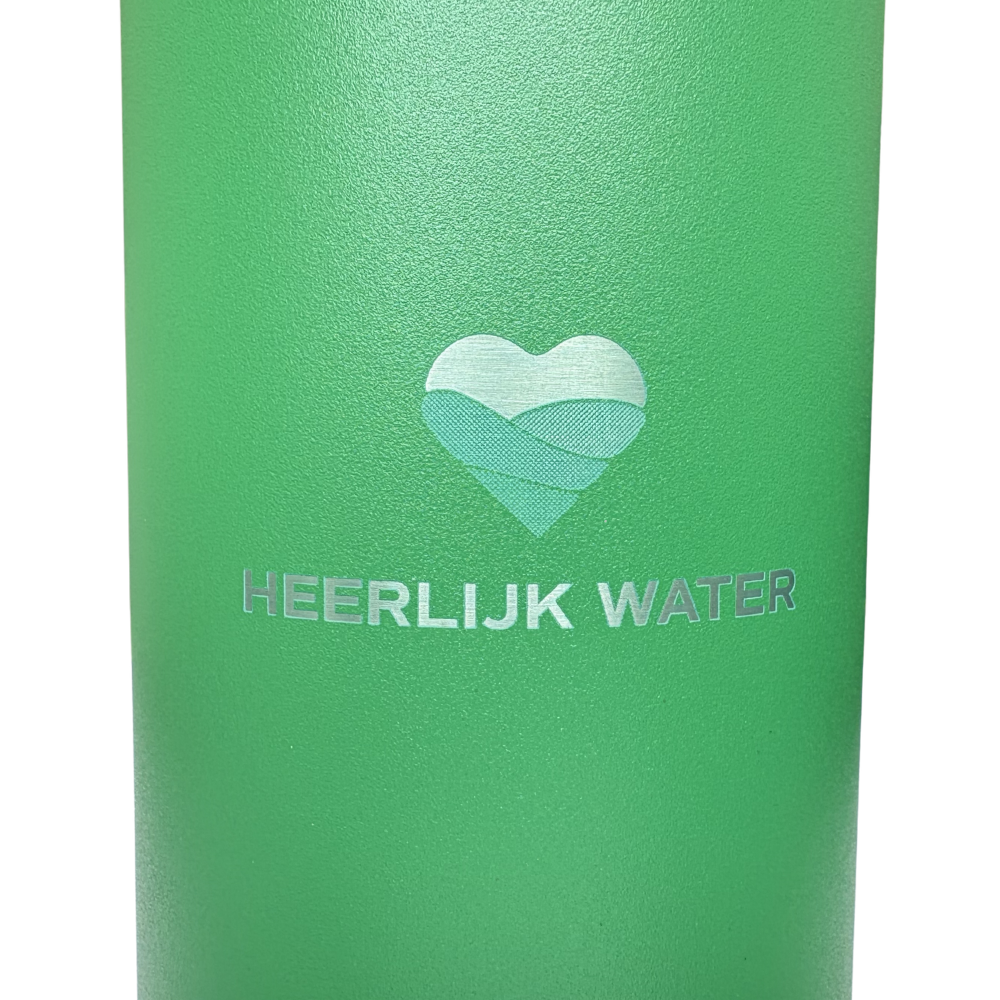 Watervitaliser drinkfles - Heerlijk Water × Leliveld informatie