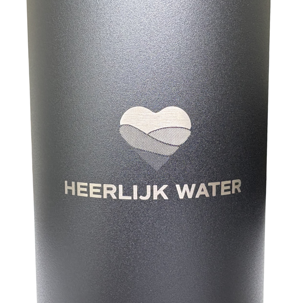 Watervitaliser drinkfles - Heerlijk Water × Leliveld informatie