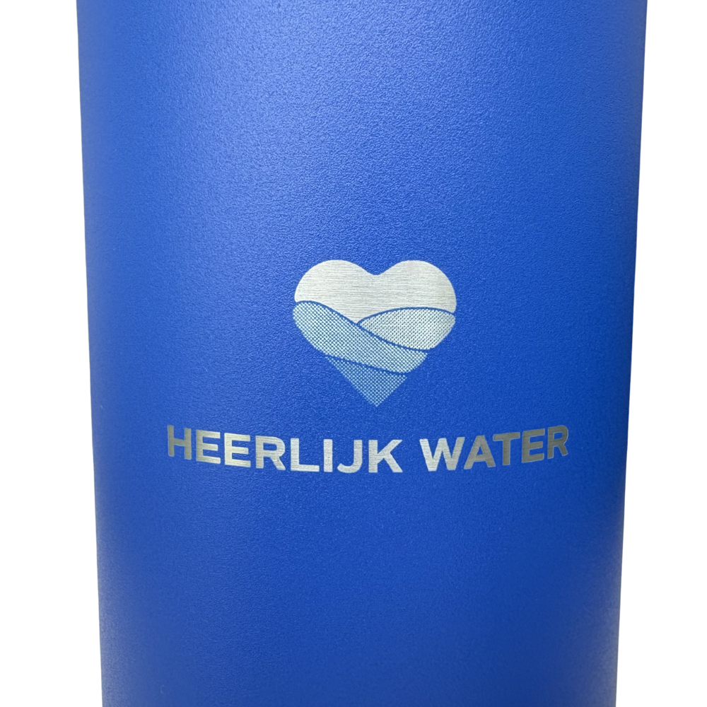 Watervitaliser drinkfles - Heerlijk Water × Leliveld informatie